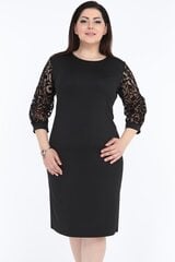 Suknelė moterims F2314, juoda kaina ir informacija | Suknelės | pigu.lt