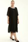 Suknelė moterims F2328, juoda цена и информация | Suknelės | pigu.lt