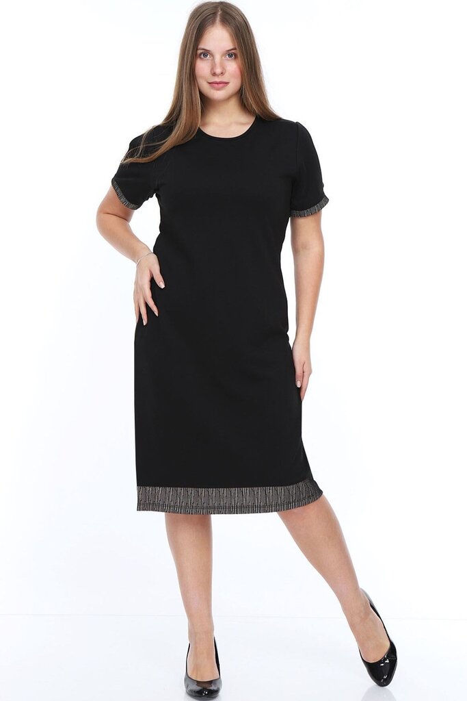 Suknelė moterims F4099, juoda цена и информация | Suknelės | pigu.lt