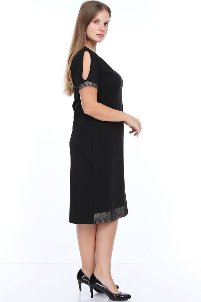 Suknelė moterims F4099, juoda kaina ir informacija | Suknelės | pigu.lt