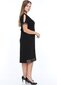 Suknelė moterims F4099, juoda kaina ir informacija | Suknelės | pigu.lt