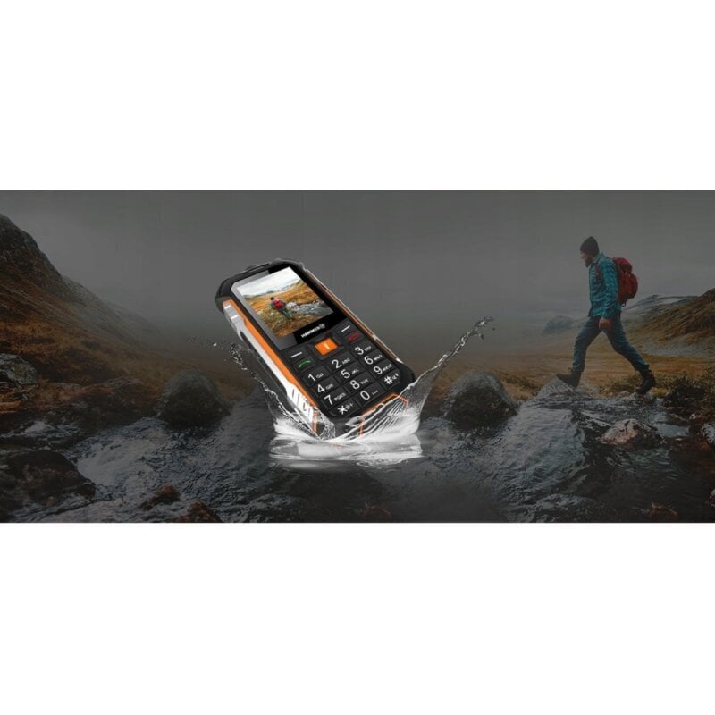 Prekė su pažeidimu.myPhone Hammer Boost LTE Dual SIM, Black kaina ir informacija | Prekės su pažeidimu | pigu.lt