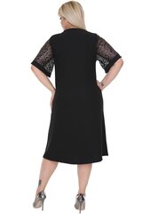 Suknelė moterims F2326, juoda kaina ir informacija | Suknelės | pigu.lt