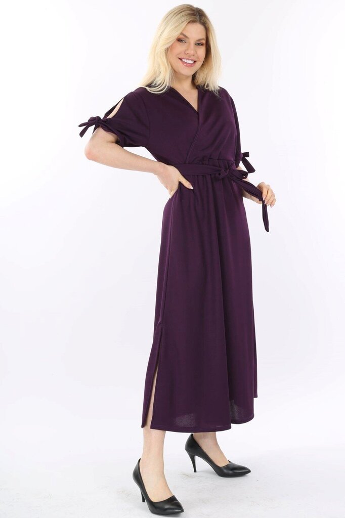 Suknelė moterims F4020, violetinė цена и информация | Suknelės | pigu.lt