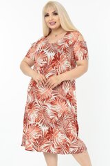 Легкое летнее платье с узорами V519-44/46 цена и информация | Платья | pigu.lt