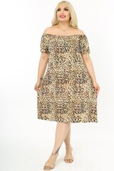 Женское повседневное платье с рисунком B351-44/46 цена и информация | Платья | pigu.lt