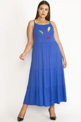 Suknelė moterims C742, mėlyna kaina ir informacija | Suknelės | pigu.lt