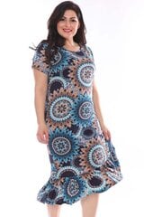 Suknelė moterims F1965, mėlyna kaina ir informacija | Suknelės | pigu.lt
