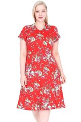 Suknelė moterims B360, raudona kaina ir informacija | Suknelės | pigu.lt