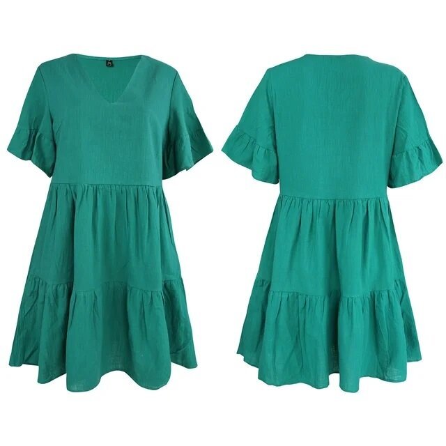 Suknelė moterims Fancyinn, žalia kaina ir informacija | Suknelės | pigu.lt