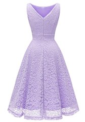 Женское кружевное платье в стиле рокабилли Bbonlinedress, лавандовое цена и информация | Платья | pigu.lt