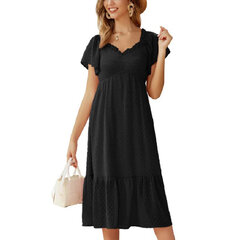 Женское платье миди Grace Karin, черное цена и информация | Платья | pigu.lt