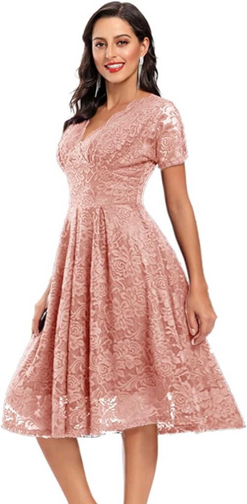 Suknelė moterims Sebowel, rožinė kaina ir informacija | Suknelės | pigu.lt