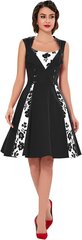 Платье женское в стиле ретро GownTown, цветочное цена и информация | Платья | pigu.lt