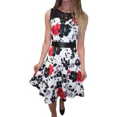 Платье женское в стиле ретро Dressystar, цветочное цена и информация | Платья | pigu.lt