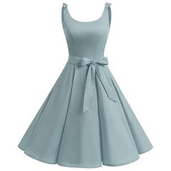 Платье женское в стиле ретро Bbonlinedress, серое цена и информация | Платья | pigu.lt