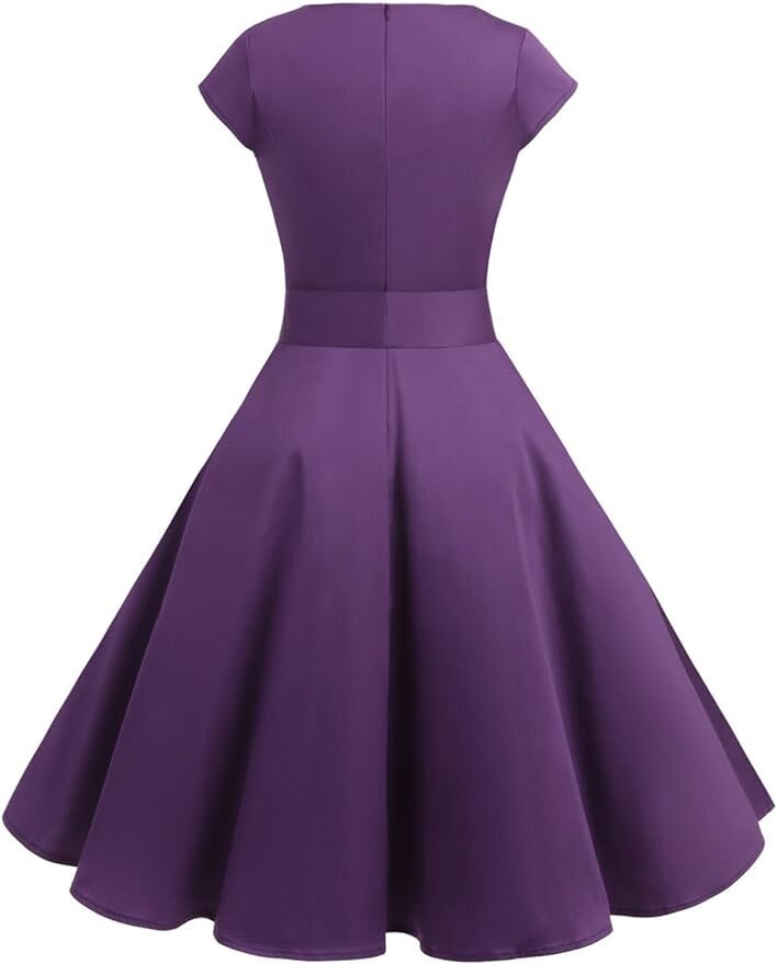 Suknelė moterims Dressystar, violetinė kaina ir informacija | Suknelės | pigu.lt