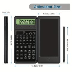 Складной калькулятор с доской для письма цена и информация | Kanceliarinės prekės | pigu.lt