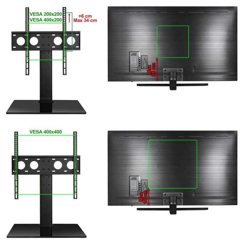 Ergosolid Cast 2 32-55" kaina ir informacija | Televizorių laikikliai, tvirtinimai | pigu.lt