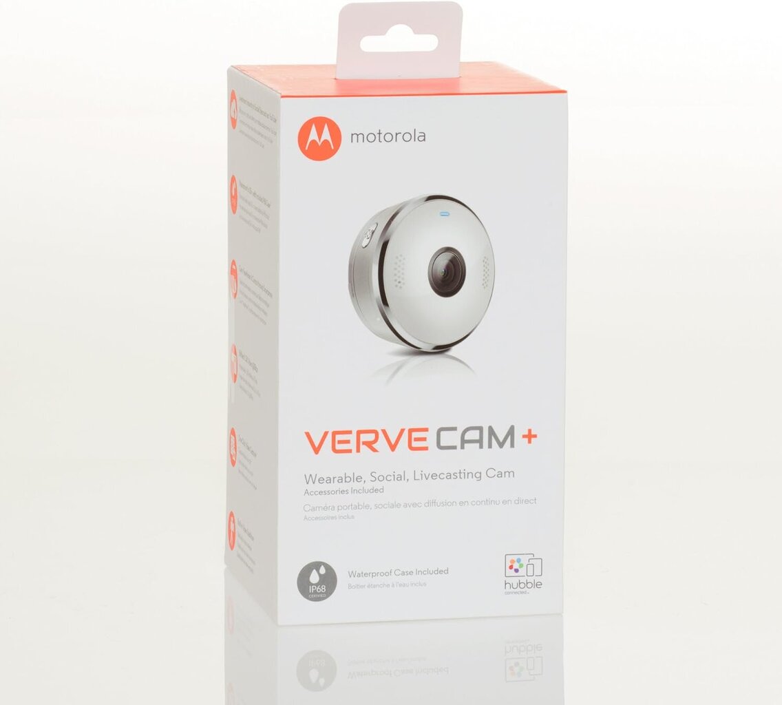 Motorola VerveCam+ kaina ir informacija | Veiksmo ir laisvalaikio kameros | pigu.lt