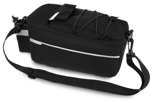 Dviračio krepšys tvirtinimas prie dviračio laikiklio Zagatto, juodas kaina ir informacija | Kiti dviračių priedai ir aksesuarai | pigu.lt