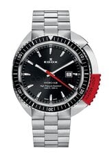 Vyriškas laikrodis Edox 53200 3NRM NIN цена и информация | Мужские часы | pigu.lt