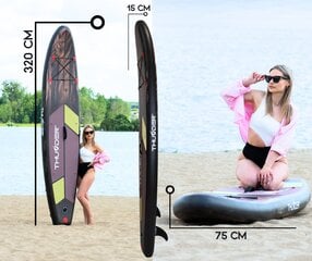 Pripučiama lenta Sup Thunder Wood 320 цена и информация | SUP доски, водные лыжи, водные аттракционы | pigu.lt