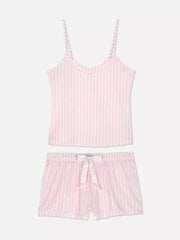 Женская пижама с шортами Tora, розовая цена и информация | Женские пижамы, ночнушки | pigu.lt