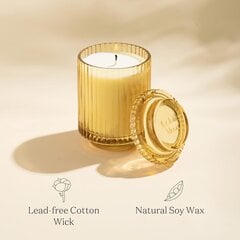Ароматическая свеча для снятия стресса LA Jolie Muse, лаванда цена и информация | Подсвечники, свечи | pigu.lt