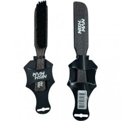 Šepetys plaukams Nishman Premium Fade Brush, juoda, 1 vnt. kaina ir informacija | Šepečiai, šukos, žirklės | pigu.lt