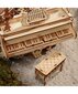 Muzikinis 3D medinis konstruktorius Magic Piano, 223 d. kaina ir informacija | Konstruktoriai ir kaladėlės | pigu.lt