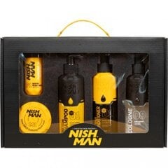 Kosmetikos rinkinys Nishman Yellow Nr.1 vyrams, 5 vnt. kaina ir informacija | Šampūnai | pigu.lt