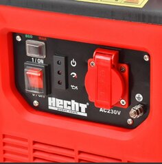 Товар с повреждением. Бензиновый инверторный генератор электричества Hecht GG 1100 цена и информация | Hecht Аутлет | pigu.lt