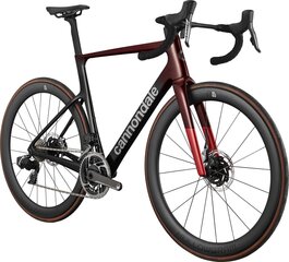 Miesto dviratis Cannondale Super Six Evo Hi-mod 1 29", juodas/raudonas kaina ir informacija | Dviračiai | pigu.lt