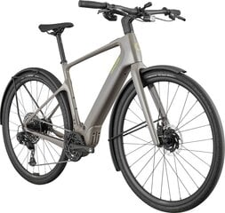 Elektrinis dviratis Cannondale Tesoro Neo Carbon 1 29", pilkas kaina ir informacija | Elektriniai dviračiai | pigu.lt