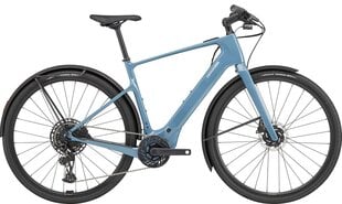 Elektrinis dviratis Cannondale Tesoro Neo Carbon 2 29", mėlynas kaina ir informacija | Elektriniai dviračiai | pigu.lt