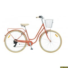 Miesto dviratis Classic Deluxe 28", oranžinis цена и информация | Велосипеды | pigu.lt