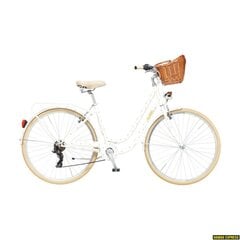 Miesto dviratis Classic Elegance 28", baltas цена и информация | Велосипеды | pigu.lt
