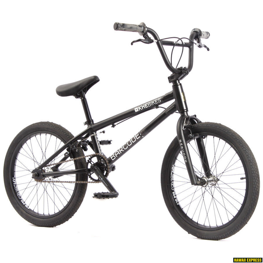 BMX dviratis Khe Barcode Al Affix 20", juodas цена и информация | Dviračiai | pigu.lt