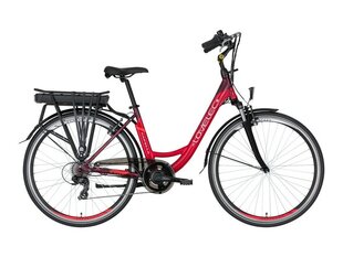 Elektrinis dviratis 28" Lovelec Capella, raudonas kaina ir informacija | Elektriniai dviračiai | pigu.lt
