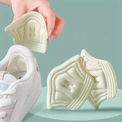 Подушечки для защиты пятки, 6 шт. белый цвет цена и информация | Средства для ухода за одеждой и обувью | pigu.lt