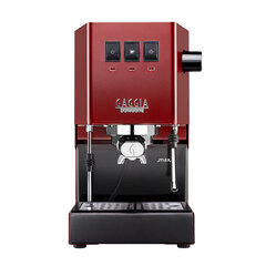 "Gaggia Classic EVO Cherry Red" espreso aparatas kaina ir informacija | Kavos aparatai | pigu.lt