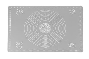Силиконовый коврик для замеса теста, 64х45см. цена и информация | Кухонная утварь | pigu.lt