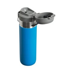 Бутылка для воды Quick Flip Water Bottle Go 0,71 л синяя цена и информация | Термосы, термокружки | pigu.lt