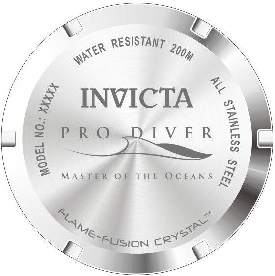 Laikrodis vyrams INVICTA PRO DIVER 23388 - WR200m, koperta 43mm (zv002g) TAY19579 цена и информация | Vyriški laikrodžiai | pigu.lt