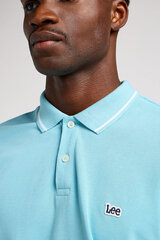 Рубашка-поло для мужчин Lee 112349952, синяя цена и информация | Мужские футболки | pigu.lt