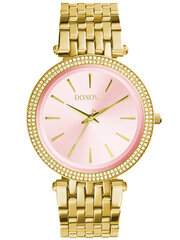 Laikrodis moterims DONOVAL WATCHES JUST LADY DL0032 + dėžutė (zdo500b) TAY26817 kaina ir informacija | Vyriški laikrodžiai | pigu.lt