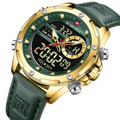 Часы для мужчин NAVIFORCE NF9208- CHRONOGRAF (zn129e) + коробка TAY27150 цена и информация | Мужские часы | pigu.lt