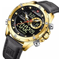 Часы для мужчин NAVIFORCE NF9208- CHRONOGRAF (zn129f) + коробка TAY27151 цена и информация | Мужские часы | pigu.lt