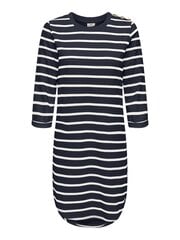 Женское платье JDY, тёмно-синий /белый цена и информация | Платья | pigu.lt